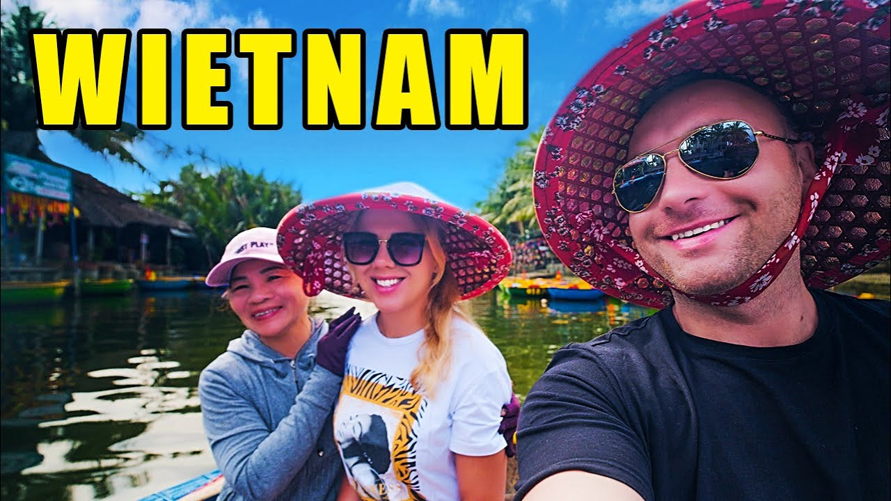 NAJŁADNIEJSZE MIASTO W WIETNAMIE? PŁYWAMY ŁÓDKĄ KOKOSOWĄ.