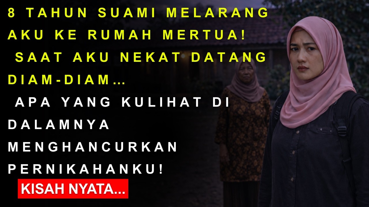 TANPA SEPENGETAHUAN SUAMIKU, AKU DATANGI RUMAH IBU MERTUA…APA YANG KULIHAT DI BALIK PINTU AKU SYOK!