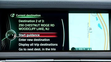 Planning a Route with Multiple Destinations Using Voice Commands | BMW How-To