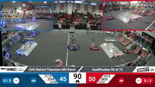 QM50   2023 CHS District Timonium MD Event