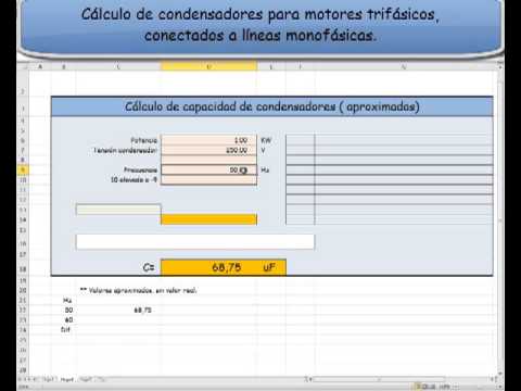 de condensadores motores trifásicos como monofásicos (borrador 1) - YouTube