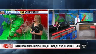 May 15, 2025 Michigan Tornado Coverage from WOOD-TV