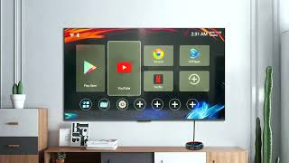 VONTAR H1 Android 12 TV Box Allwinner H618 Quad Core Cortex A53 Support 8K video BT Wifi6 Google