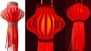 🏮 How to Make Diwali Festival Lanterns - Easy Mid-Autumn Lantern / Paper Lantern / Diwali DIY