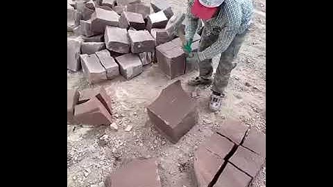 Breaking the big rock with a sledgehammer😮