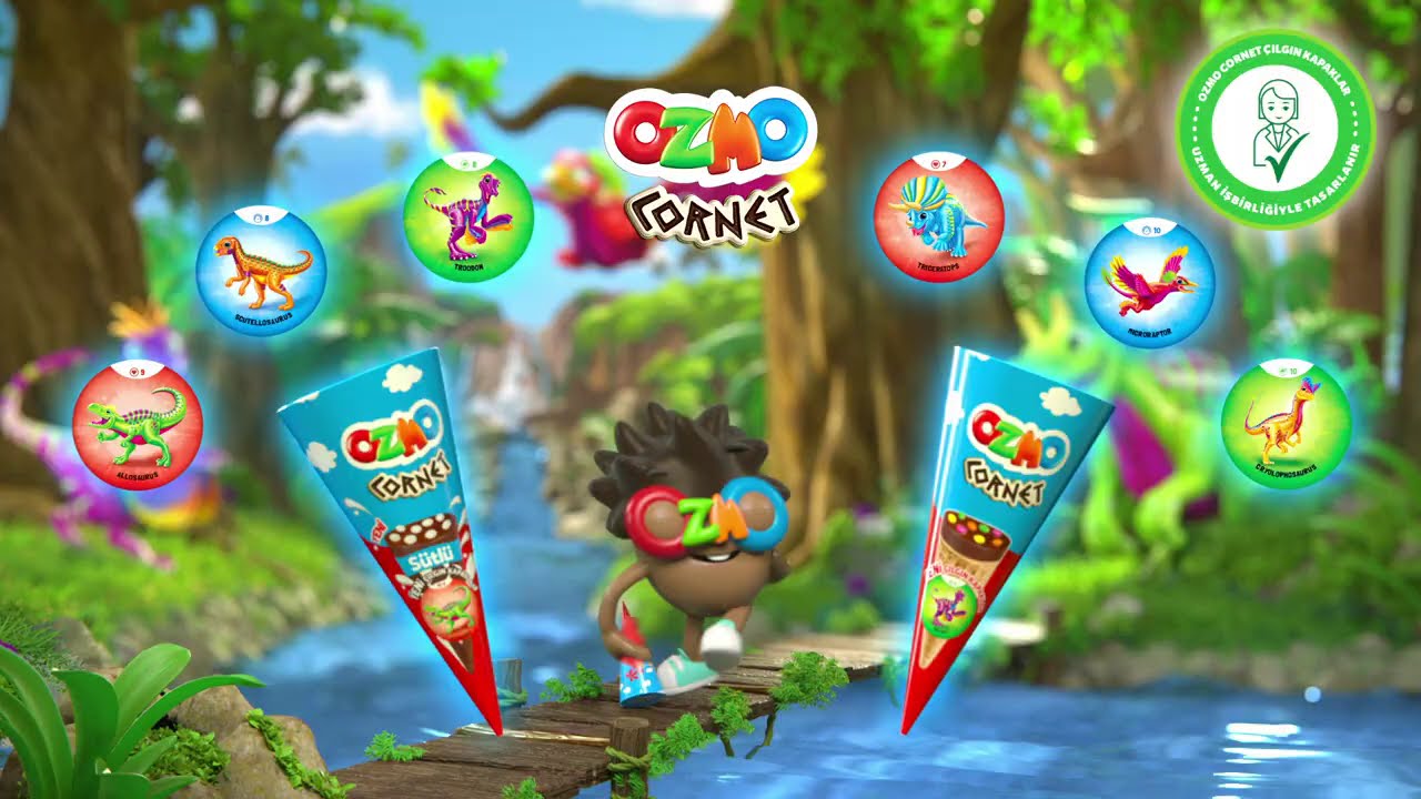 Ozmo Çılgın Kapaklardan Çıkan Dinozorlar Yenilendi! YouTube