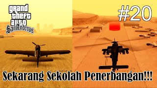 Download lagu Masuk Ke Sekolah Penerbangan Sekarang!!! - Gameplay GTA San Andreas (PS2) Indonesia Part 20