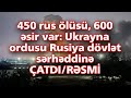 TƏCİLİ!”450 rus ölüsü, 600 əsir var”: Ukrayna ordusu Rusiya dövlət sərhəddinə ÇATDI/RƏSMİ