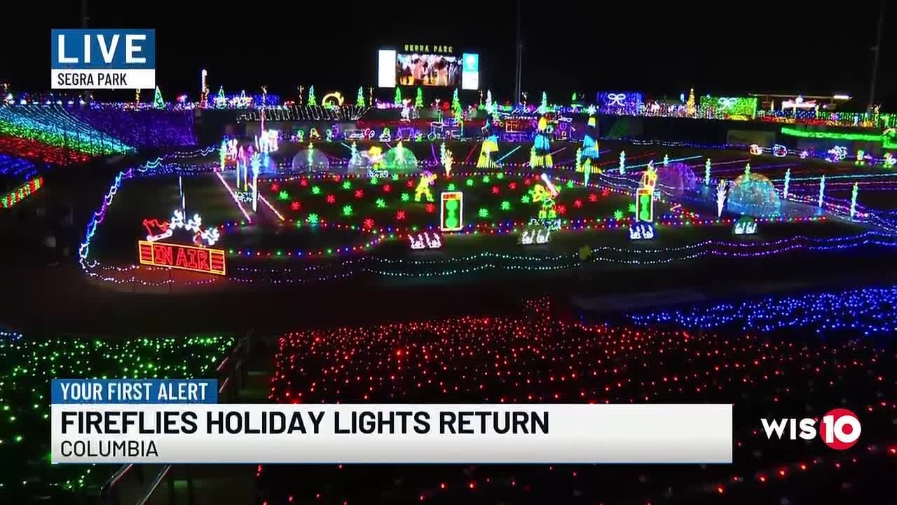 Holiday lights are back at Segra Park!