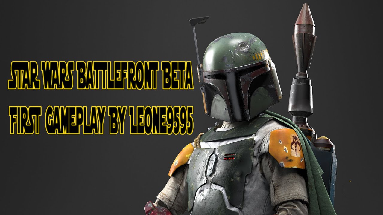 STAR WARS Battlefront: Beta First Gameplay By Leone9595 [60Fps]