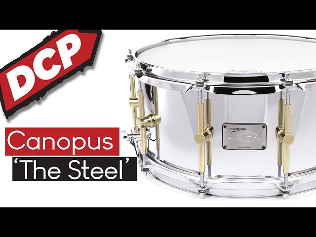 Canopus The Steel Snare Drum 14x6.5 - YouTube