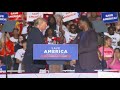 Former President Trump welcomes US Senate candidate Herschel Walker at 'Save America' rally