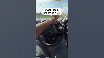 Scorpio-N Fuel Hidden Feature 🔥🤯 #shorts #mahindrascorpio #scorpion