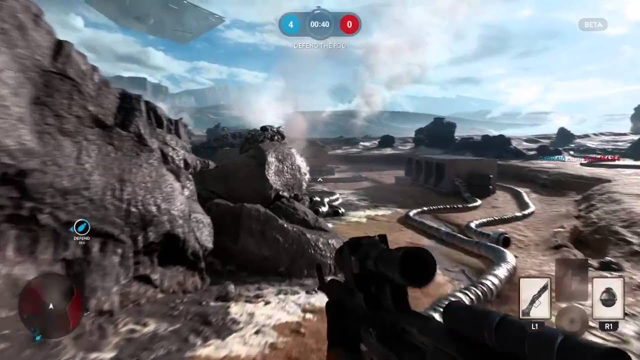 Star Wars Battlefront Dropzone Demo