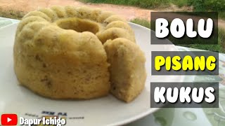 Resep Bolu Pisang Kukus Dengan Takaran Sendok Dan Anti Gagal,Hanya 2 Telur - Dapur Ichigo
