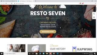 The7 Theme as a Restaurant Website||Shortintro||ThemeIntro Wealth