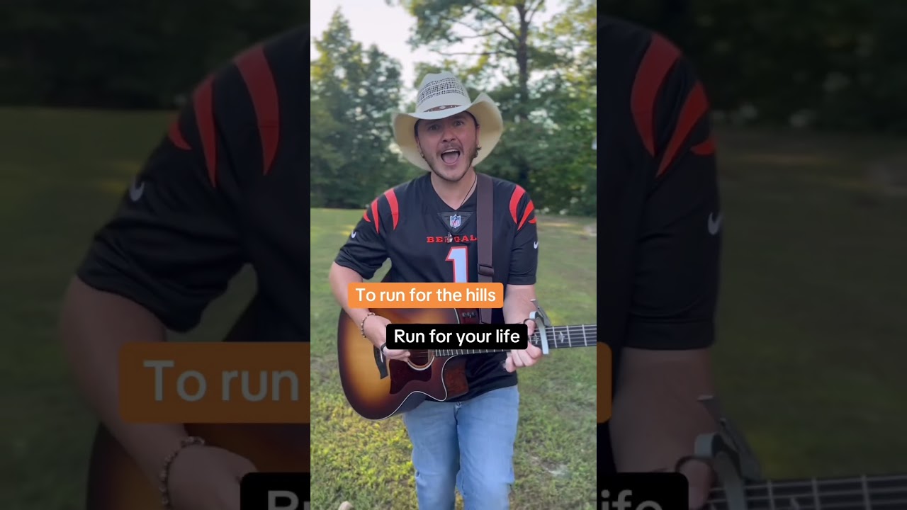 I think I wrote the Bengals’ new theme song.. send this to a Bengals fan!! 