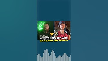 Networking With High Value People 🤝