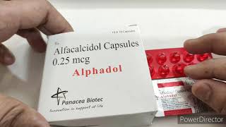 Alphadol (Vit. D) क्या काम करता है? Alfacalcidol 0.25 mcg & Calcium कौन कौन से अंग फिट रखता है? screenshot 4