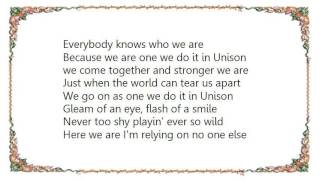 Laura Branigan - Unison Lyrics