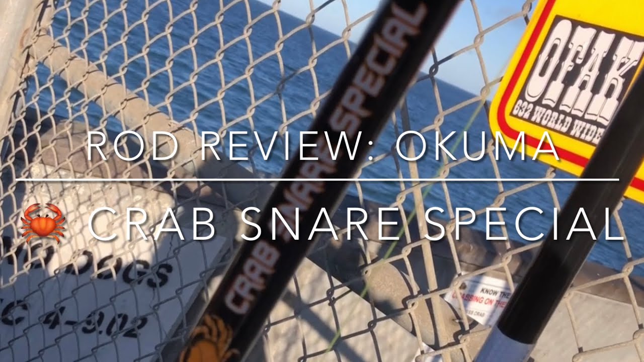 New CRAB SNARING ROD by OKUMA: My review 