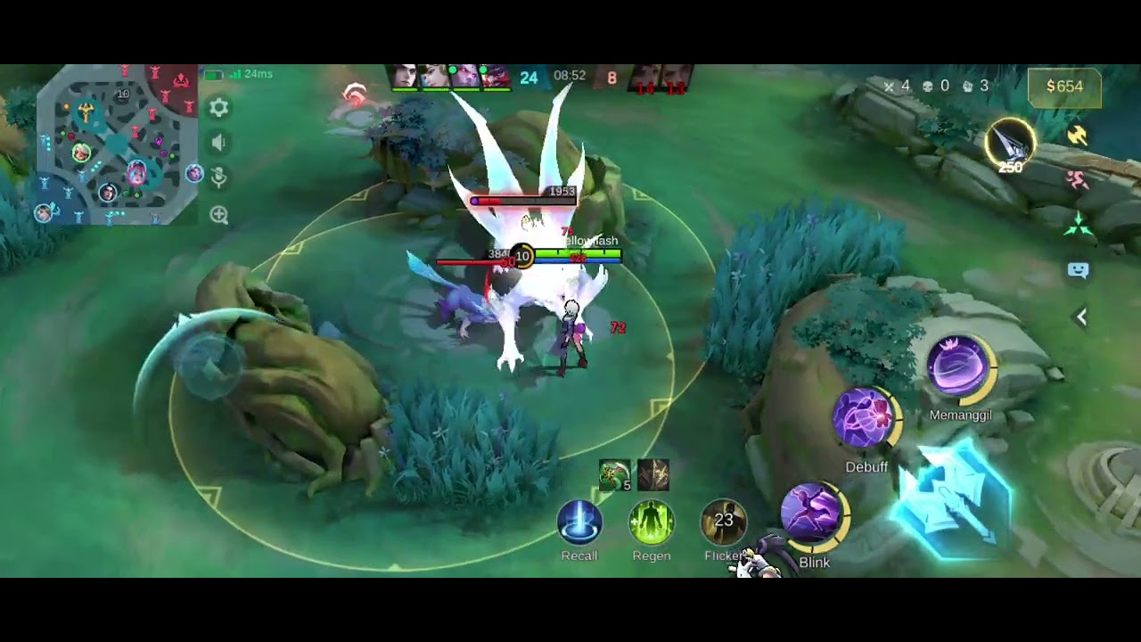 MELISA BRUTAL! GA NAHAN PADAHAL BULAN PUASA|ketemu player toxic #mlbb#mobilelegends#goldlane#maniac 