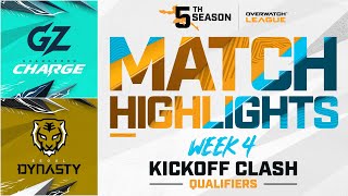 @GZCharge vs @SeoulDynasty | Kickoff Clash Qualifiers Highlights | Week 4 Day 2