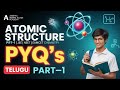 Automic Structure PYQ'S Part-1 | Andhra Inspire Acadmey | #physicswallah  #akash  #chemistry