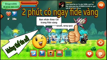 Ngọc Rồng Online: Săn Fide Vàng Chỉ Mất 2p Có Ngay Cải Trang Hàn Độc^^