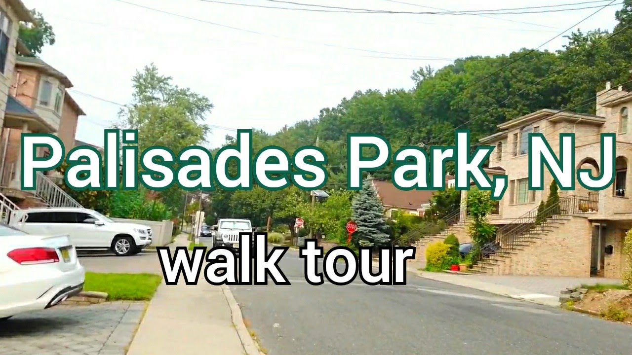 Palisades Park, NJ walk tour Broad Ave — 3rd St E Oakdene Ave