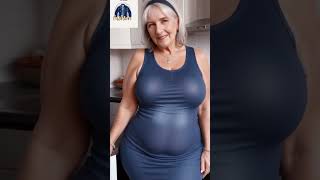 Natural Older Women OVER 60 💄 fashion review| Elegant older women over 60 | women over 70 fashion