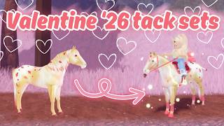 Making TACK SETS for the Valentine’s ‘26 Event Horses! 🍓 | Wild Horse Islands