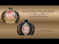 Easy Fall Decor Using IOD Moulds
