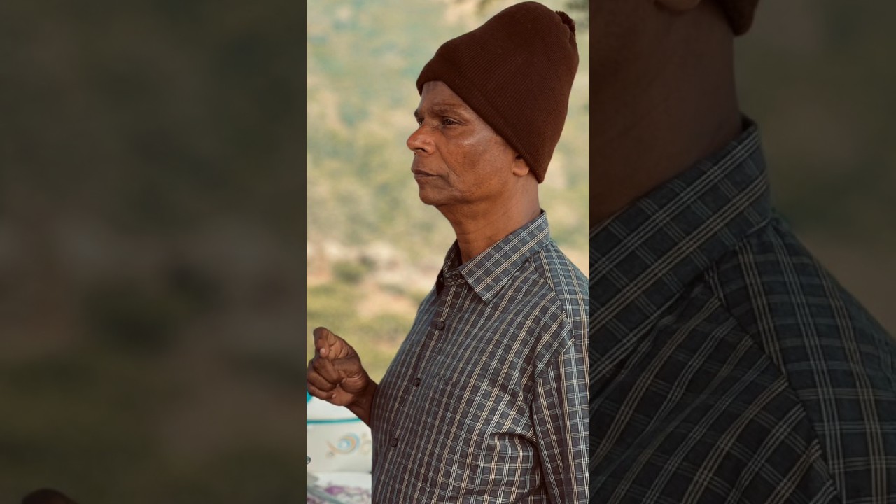 Aromal’s upcoming movie‘a location moments 😍with indrans sir 