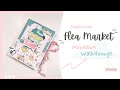 Mini Album Walkthrough| Using 6x8 paper pad| Flea Market Simple Stories|