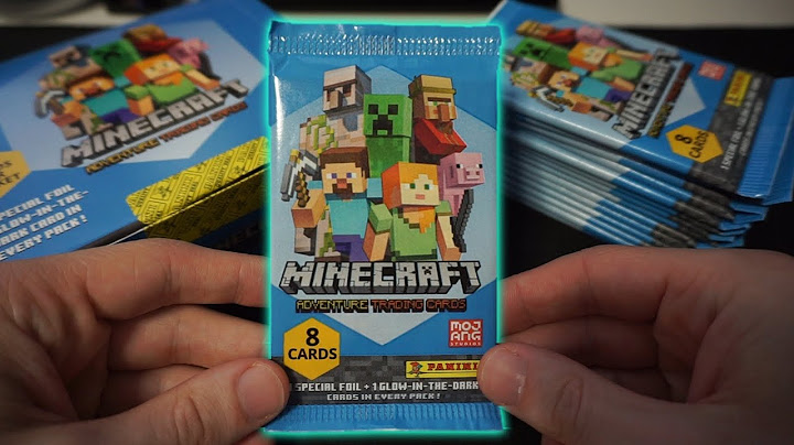 [ASMR] Minecraft Trading Cards (Pack Opening!)