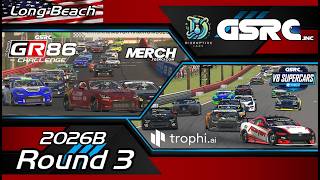 GSRC.inc Wednesday Night Motorsport 2026B Rd-3 | GR86s | V8SC Gen3