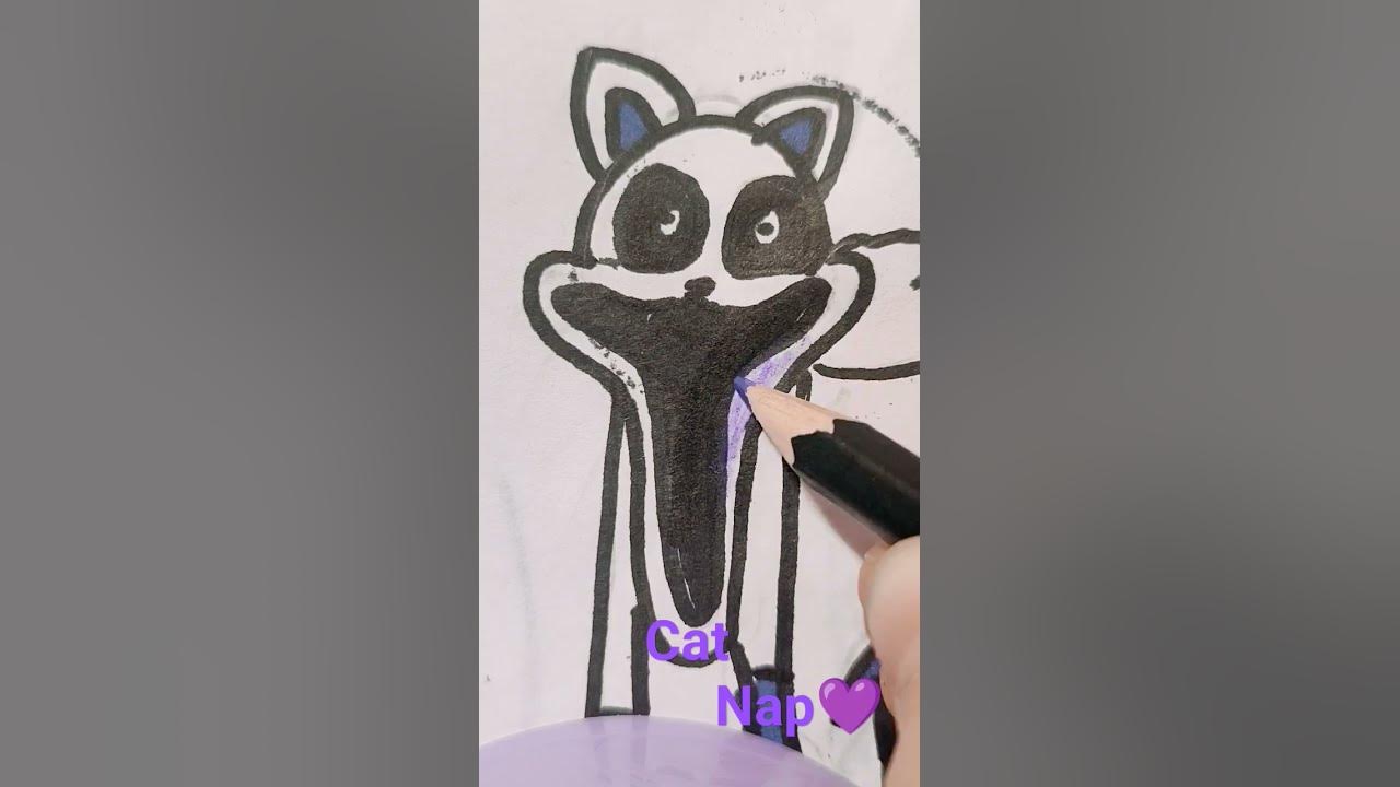 Рисую Кэт Нэпа💜 - YouTube