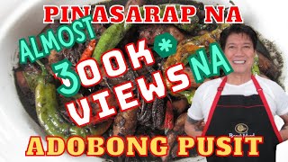 Pinasarap na Adobong Pusit