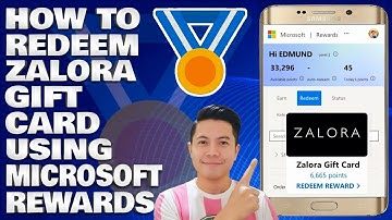 How To Redeem Zalora Gift Card Using Microsoft Rewards on Mobile Phone
