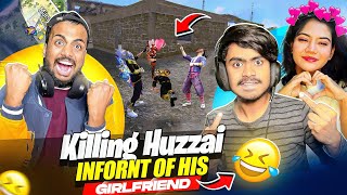 Finaly Priya Mil Gayi 🤭 Killing Huzzai Squad & Priya In Live Reaction 😱 - Garena Free Fire India