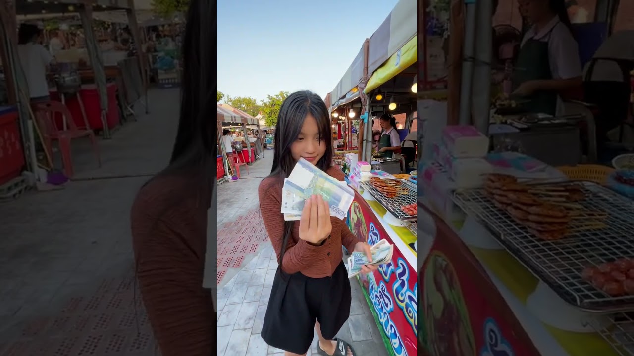 ตลุยตลาดลาวเจริญ สะหวันนะเขต #เดินสายเที่ยว  #สาวลาว