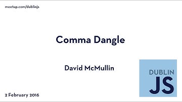 Comma Dangle - David McMullin