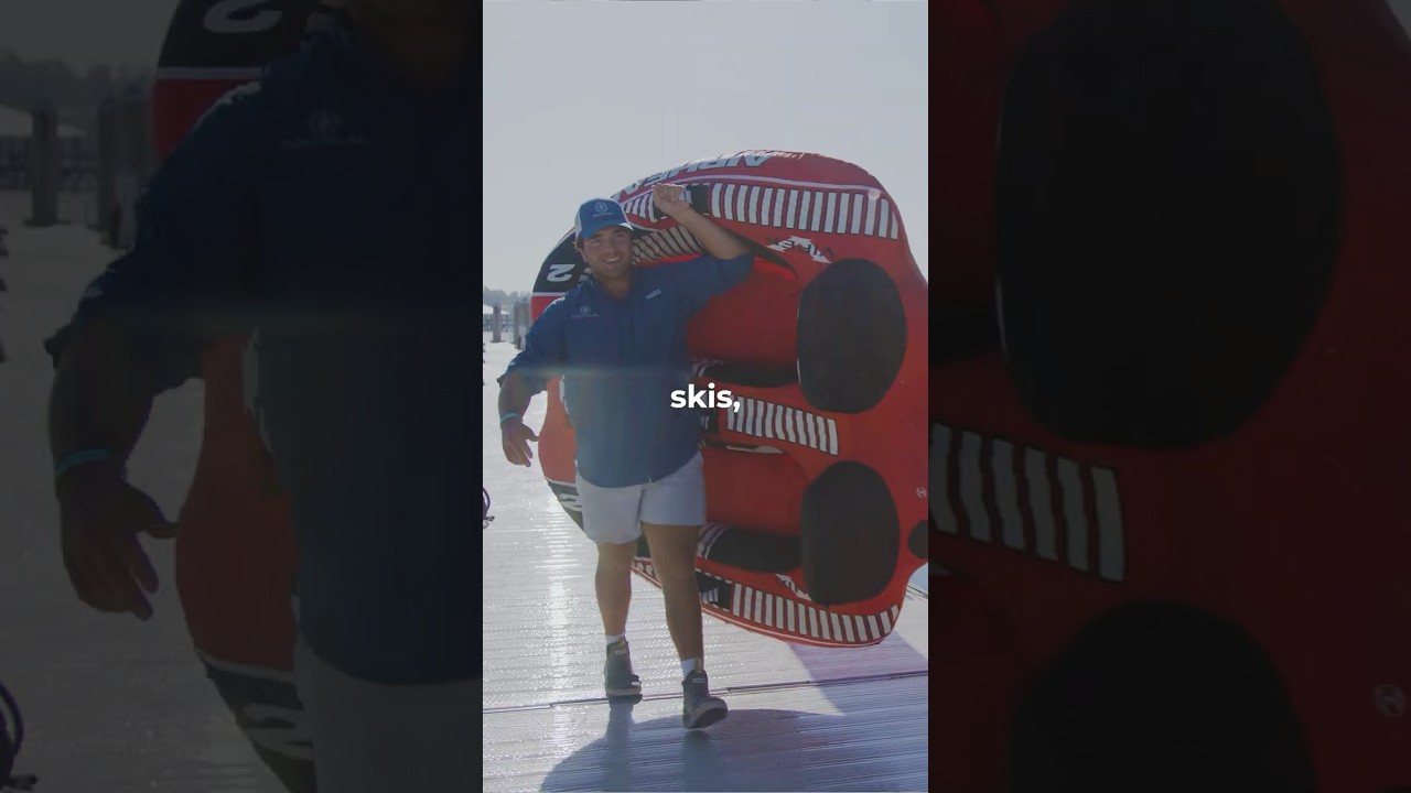 "The best part is jumping off the boat when you're done" and going home without any work.