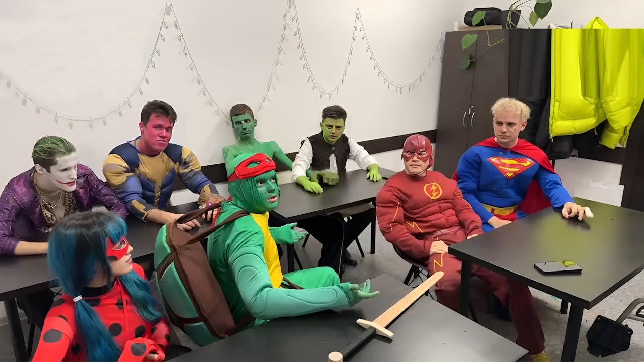 ШОУ «ШКОЛА СУПЕРГЕРОЕВ» (ft. Мафаня, Каша, Лида, Брамо, СБомба, Дэвид ...