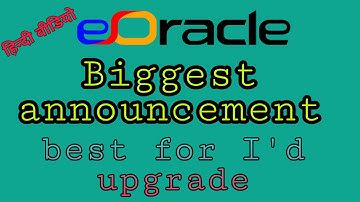 e oracle ll ESPN global ll NEW UPDATE ll Biggest announcement ll IN HINDHI ME ll