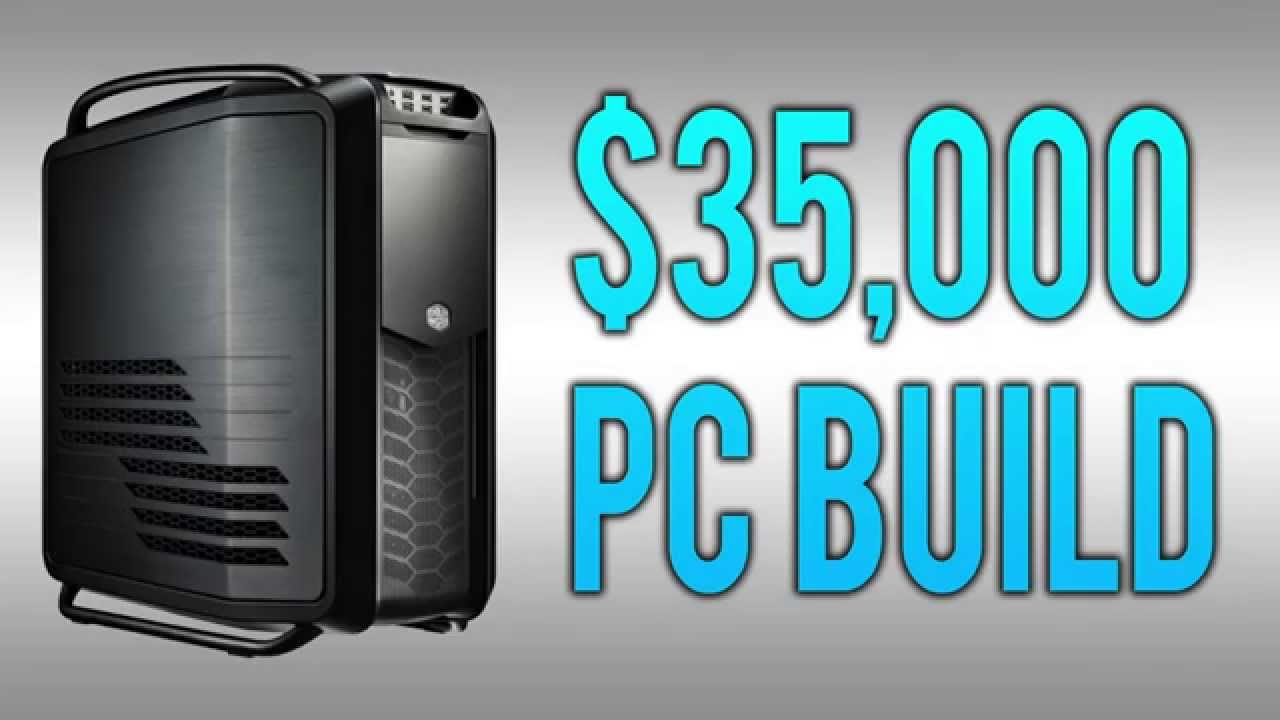 35000 Workstation Build! (Dual Tesla K40s, Dual Intel Xeon E5s, 74TBs