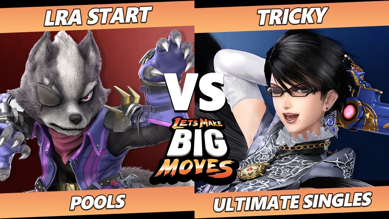LMBM 2022 - LRA Start (Wolf) Vs. Tricky (Bayonetta) SSBU Ultimate Tournament