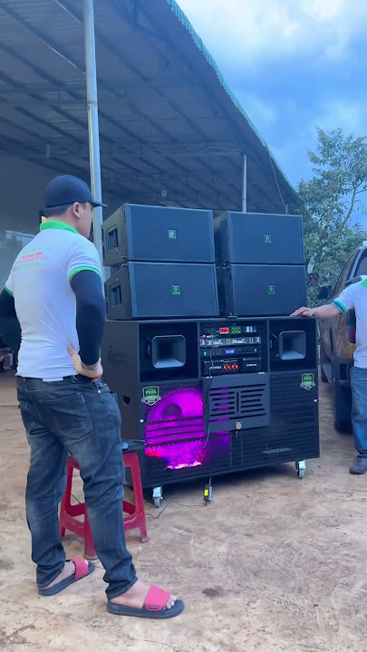 DÀN LOA KARAOKE LOA LƯU ĐỘNG LOA CÔNG SUẤT LỚN LOA KÉO HAY LOA PHƯƠNG NAM SÀI GÒN #amthanh #loaarray