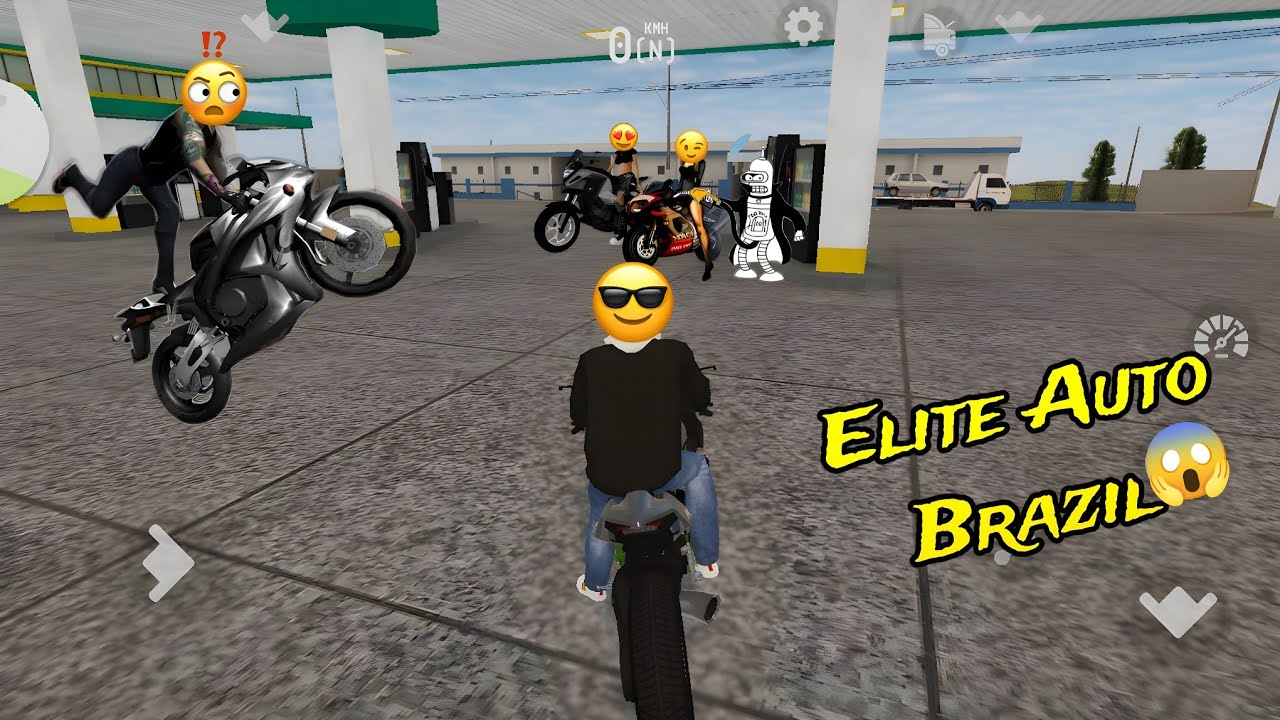 OPÇÃO DE ANDAR COM VÁRIAS MOTOS E NOVOS ADESIVOS PRA H2 NA ATUALIZAÇÃO DO ELITE AUTO BRASIL📈😍